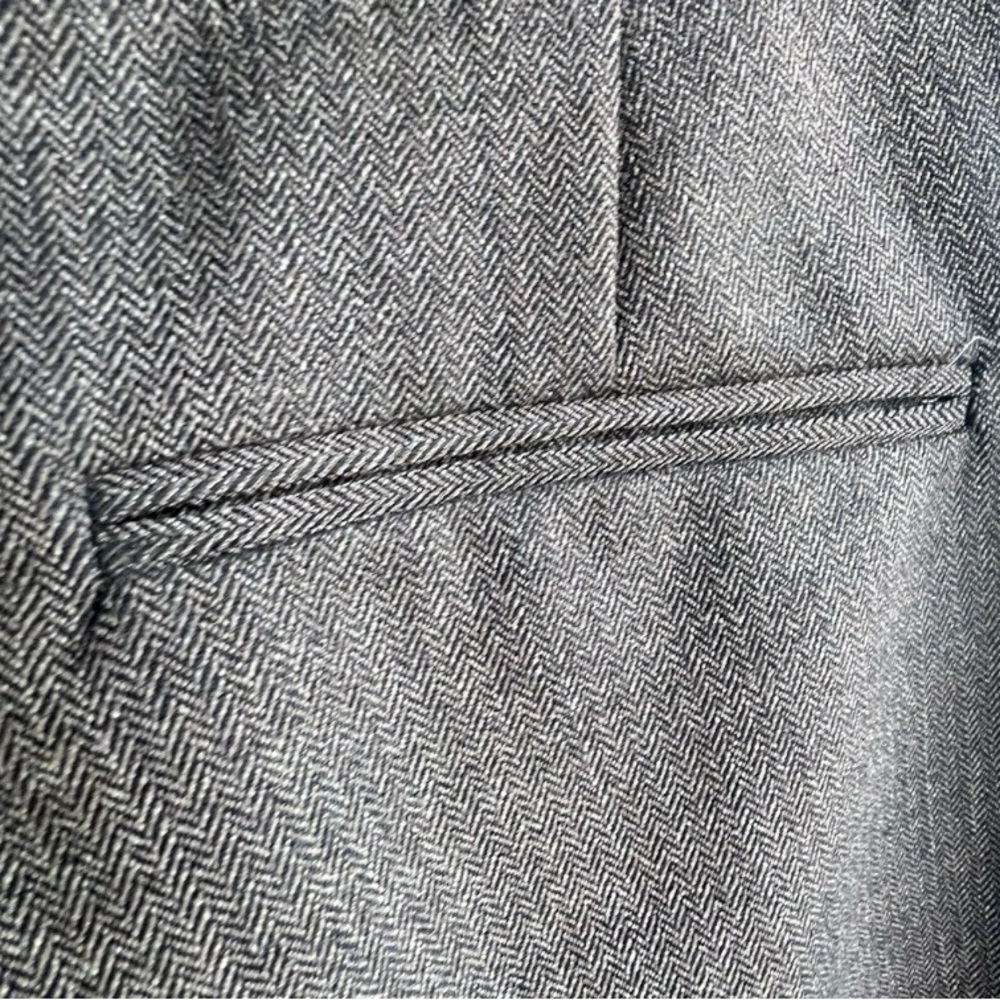 Women's Antonio Melani suits Blazer pant career two button front gray 12 & 8 - Picture 9 of 13